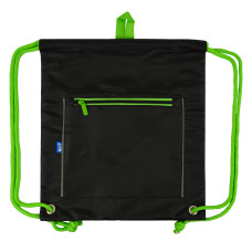 Сумка для взуття SB-10-1 Black Eddition Green для хлопчика YES (550523)
