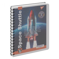 Тетрадь для записей YES А5/144 пластиковая обложка Astronaut academy (160129)