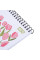 Зошит для записів Yes А6 80 аркушів клітинка на спіралі Flowers (152293)