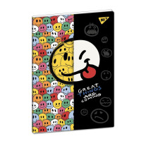 Зошит для записів А4 40 арк з висічкою Melt Smile клітинка YES (681841)