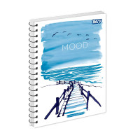 Зошит для записів Yes Mood одинарна спіраль А5/80 аркушів (152316)