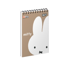 Зошит для записів Yes Miffy одинарна спіраль А6/80 аркушів (152458)