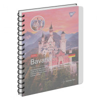 Тетрадь для записей YES А5/144 пластиковая обложка Bavaria (160120)