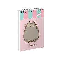 Зошит для записів Yes Pusheen Cat одинарна спіраль А7/80 аркушів (152347)