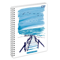 Зошит для записів Yes Mood одинарна спіраль А4/80 аркушів (152377)
