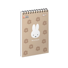 Зошит для записів Yes Miffy Calm friend одинарна спіраль А6/80 аркушів (152459)