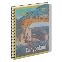Тетрадь для записей YES А5/144 пластиковая обложка Canyonland (160128)