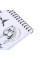 Зошит для записів Yes А6 80 аркушів клітинка на спіралі Smiley World Keep smiling (152270)