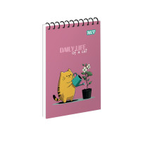 Зошит для записів Yes Cozy Mood одинарна спіраль А6/80 аркушів (152491)