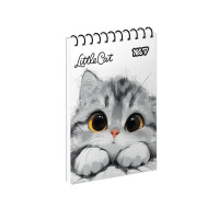 Зошит для записів Yes Little cat одинарна спіраль А7/80 аркушів (152370)