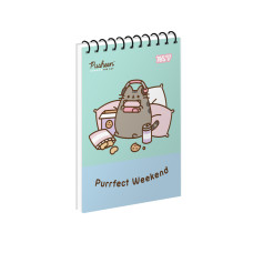 Зошит для записів Yes Pusheen Sweet Day одинарна спіраль А6/80 аркушів (152462)