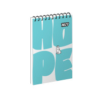 Зошит для записів Yes Hope одинарна спіраль А7/80 аркушів (152543)