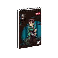 Зошит для записів Yes Demon Slayer одинарна спіраль А7/80 аркушів (152352)