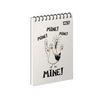 Зошит для записів Yes Mine! Mine! Mine! одинарна спіраль А6/80 листів (152475)
