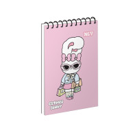 Зошит для записів Yes Esther Bunny: Stay Chic одинарна спіраль А7/80 аркушів (152516)