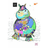 Зошит В6/144 пл. обл. BugArt. White hippo YES код: 681305