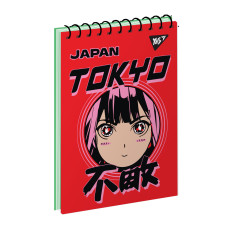 Тетрадь для записей А6/80 од.спираль Anime. Tokyo Yes (151898)