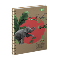 Тетрадь Jungle safari 120 листов клетка YES (681912)