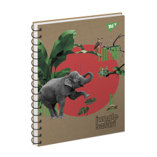 Тетрадь Jungle safari 120 листов клетка YES (681912)