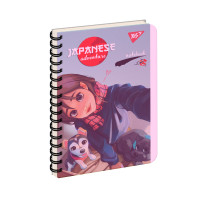 Зошит шкільний В6 144 аркуша пл.обкл. Japanese adventure YES (681985)