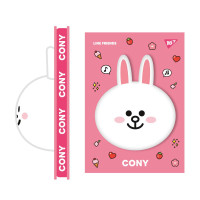 Блокнот-сквіш YES А5 128 арк. лін. Line Friends. Cony (151788)