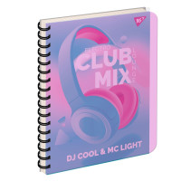 Зошит для студентів із роздільниками YES А5/144 Club MIX пластикова обкладинка (681882)