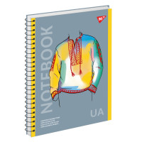 Тетрадь школьная А4 Notebook UA 80 листов клетка YES (151977)