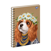 Зошит Dogs UA 120 аркушів клітинка YES (681920)