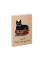 Тетрадь школьная А7 Black cat 80 листов клетка YES (151947)