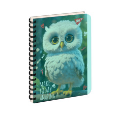 Зошит шкільний В6 144 аркуша пл.обкл. Owl YES (681993)