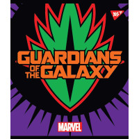Зошит шкільна А5 18 клітка YES Marvel Hero Shields набір 10 шт. (765194)