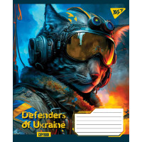 Тетрадь школьная А5/36 клетка YES Defenders of Ukraine тетрадь для записей набор 15 шт. (766409)