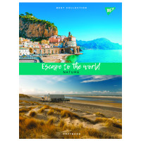 Зошит шкільний Escape to the world 48 аркушів клітинка YES (681933)