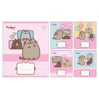 Зошит учнівський шкільний Pusheen Funny А5 18 аркушів клітинка YES (767605)
