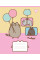 Зошит учнівський шкільний Pusheen Funny А5 18 аркушів клітинка YES (767605)