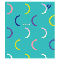 Зошит для записів А4/80 кл. YES "GEOMETRY" ірідіум+софт.тач код: 891469