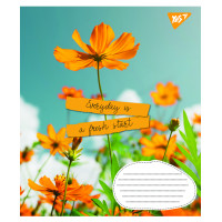 А5/48 лін. 1В Summer flowers Зошит шкільний дя записів набір 10 шт (766030)