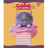 Тетрадь школьная А5/12 клітинка YES Cute collection (765753)