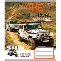 Зошит шкільний А5/48 клітинка 1В The off-road зошит для записів набір 10 шт. (765995)