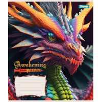 Тетрадь школьная А5/18 линия 1В Dragon набор 25 шт. (766339)