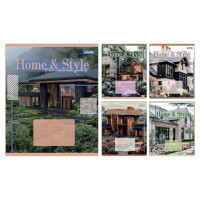 Зошит учнівський шкільний Home & Style А5 24 аркушів лінія 1 Вересня (768114)