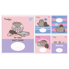 Зошит учнівський шкільний Pusheen The Cat А5 18 аркушів лінія YES (767616)