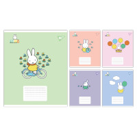 Зошит учнівський шкільний Miffy Playfull А5 24 аркушів клітинка YES (767636)