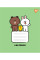Зошит учнівський шкільний Line Friends Stylish А5 12 аркушів лінія YES (767646)