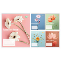 Зошит учнівський шкільний Essence of Bloom А5 18 аркушів лінія YES (767716)