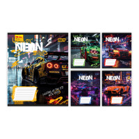 Зошит шкільний Yes Neon А5 18 аркушів лінія (768811)