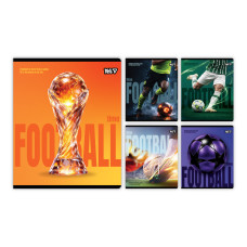 Зошит учнівський Yes Football А5 18 аркушів лінія (768582)