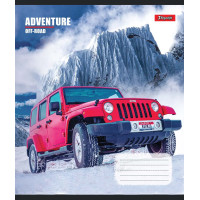 Зошит шкільна А5 24 лінія 1В Adventure Off-Road набір 20 шт. (764913)