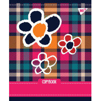 Зошит шкільна А5 12 лінія YES Tartan Fun набір 10 шт. (765176)