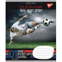А5/48 лін. YES Real sport Зошит шкільний дя записів набір 10 шт (766029)